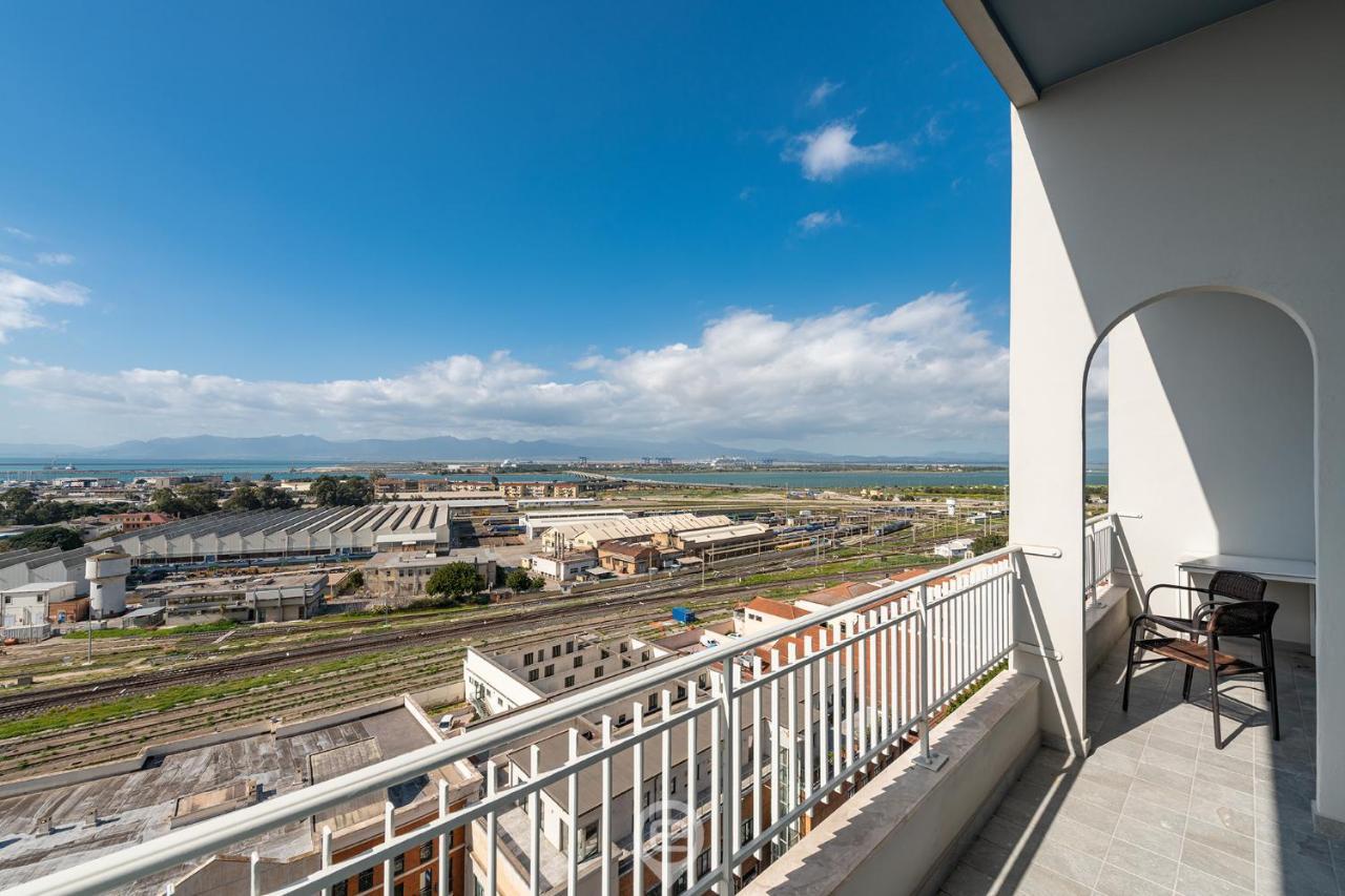 Enchanting Panoramic Retreat Cagliari Exterior foto